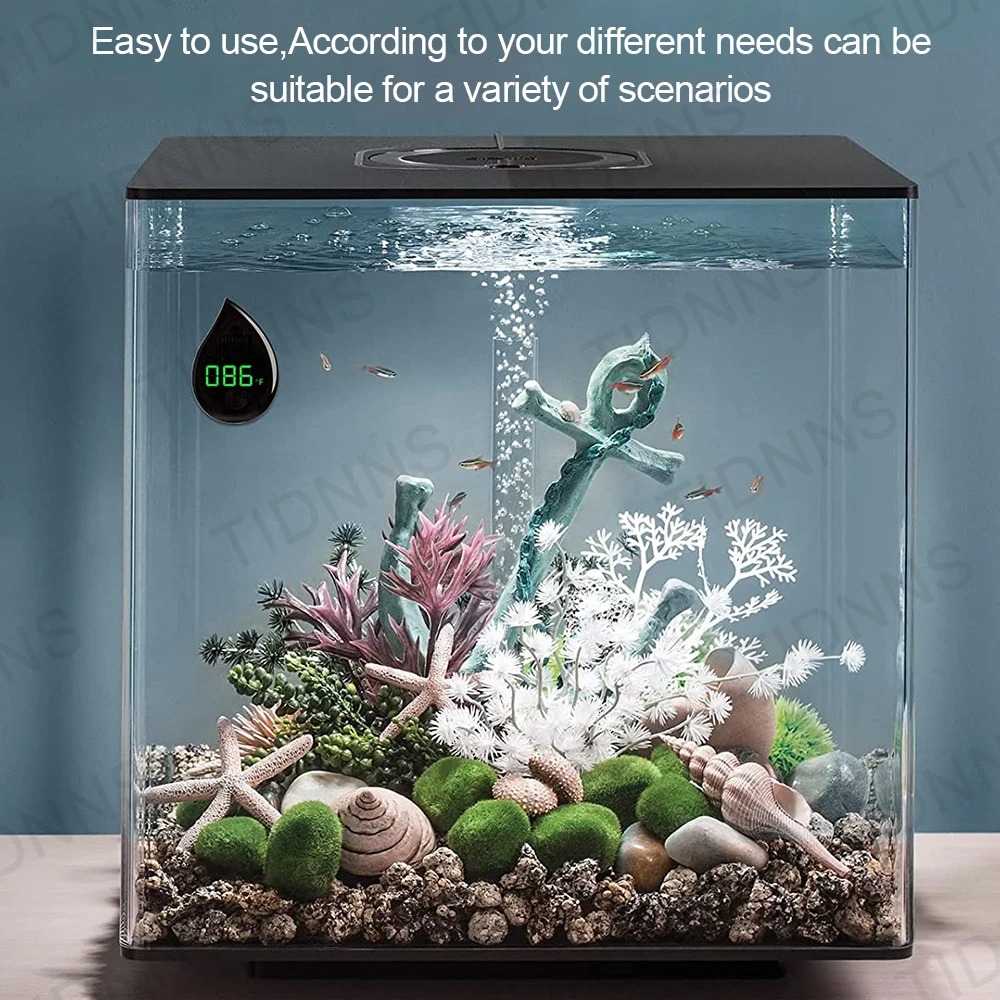 Aquarium Self-Adhesive Thermom - đánh giá và giá Marine Aquarium Mini