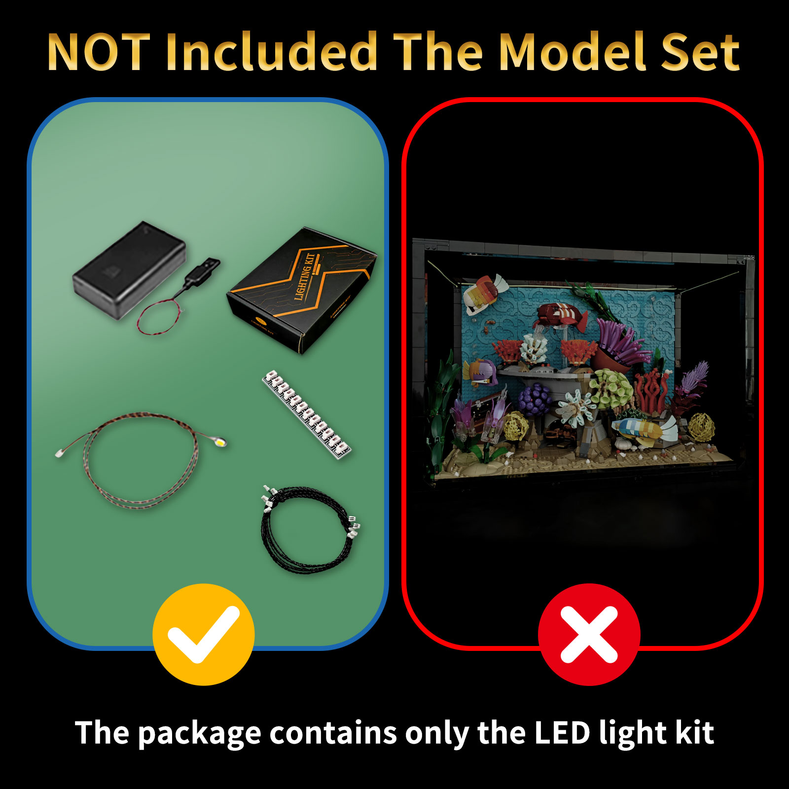 LYBMTWF LED Lighting Kit Compa - đánh giá và giá Aquarium Marine Lights