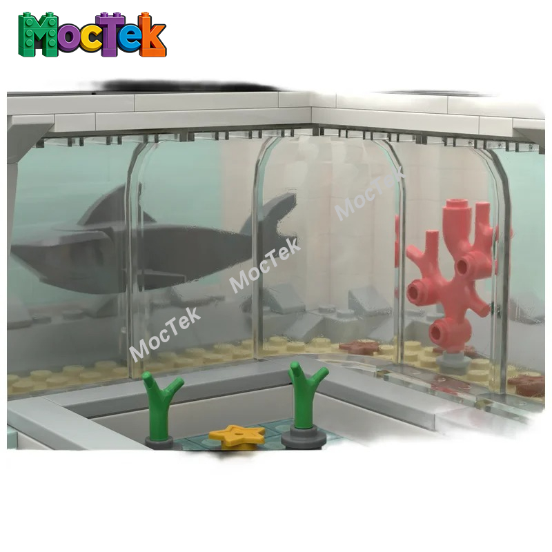 MOC City Aquarium Building Blo - đánh giá và giá Aquarium And Marine Museum