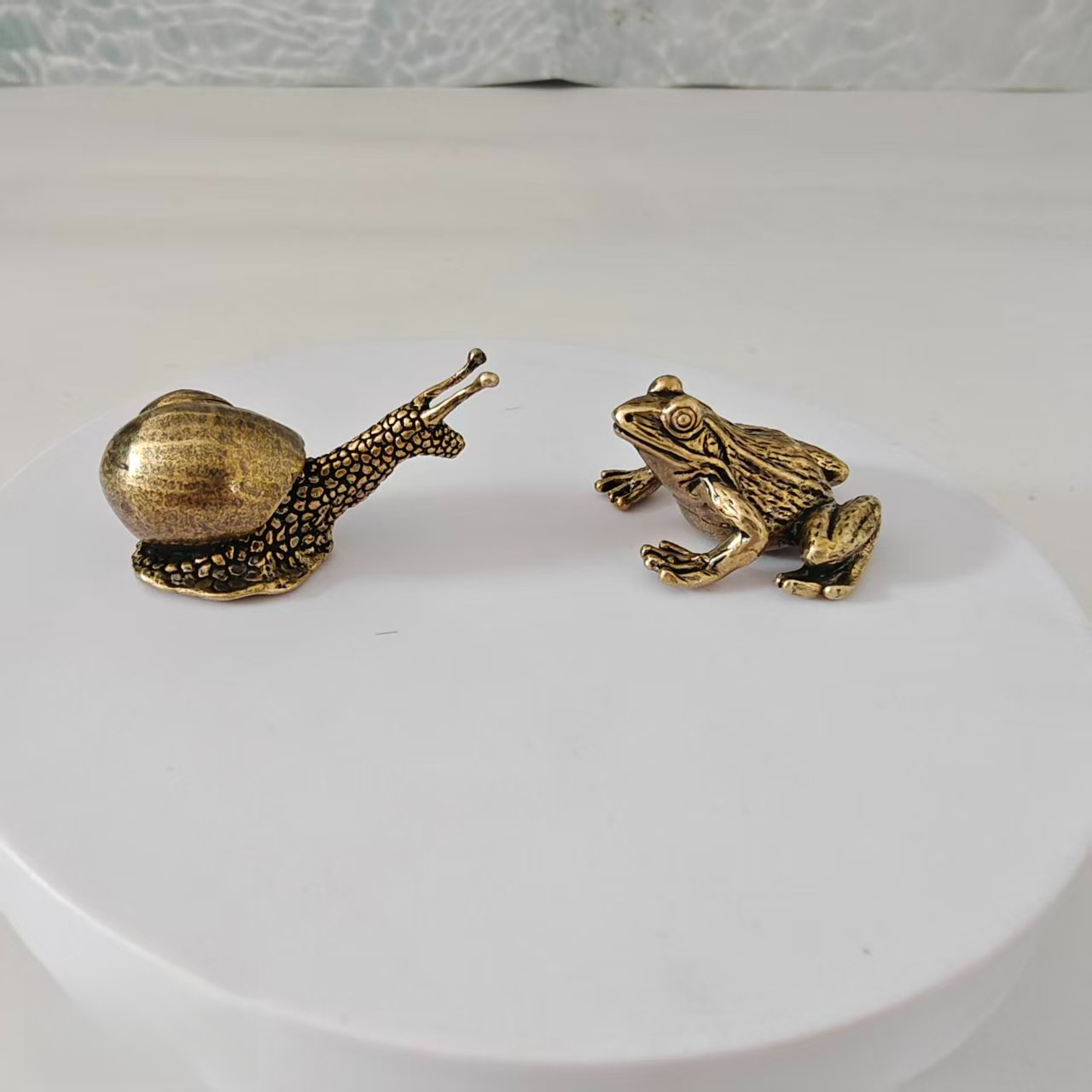2 pieces of brass frog and sna - đánh giá và giá Marine Aquarium Mini