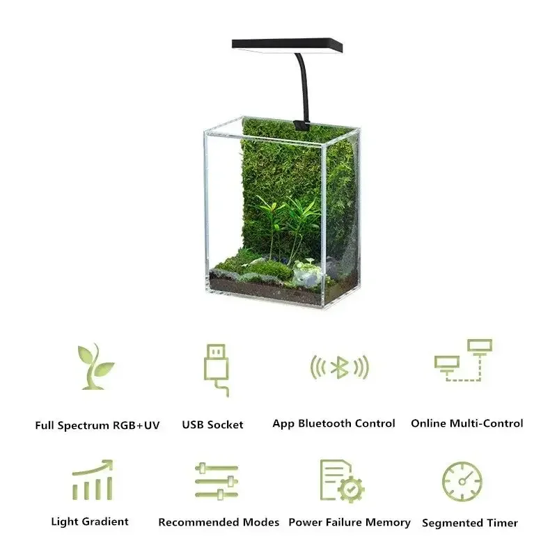 WEEK AQUA Mag Pro USB Nano Aqu - đánh giá và giá Aquarium Marine Lights