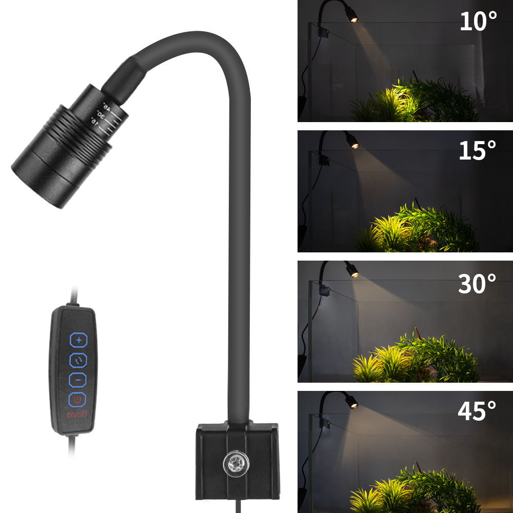 LED Clip-On Fish Tank Light Sm - đánh giá và giá Marine Aquarium Mini