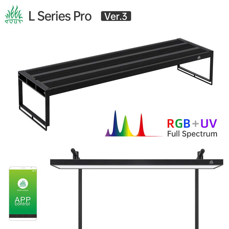 WEEK AQUA L Series APP Control - đánh giá và giá Aquarium Marine Lights
