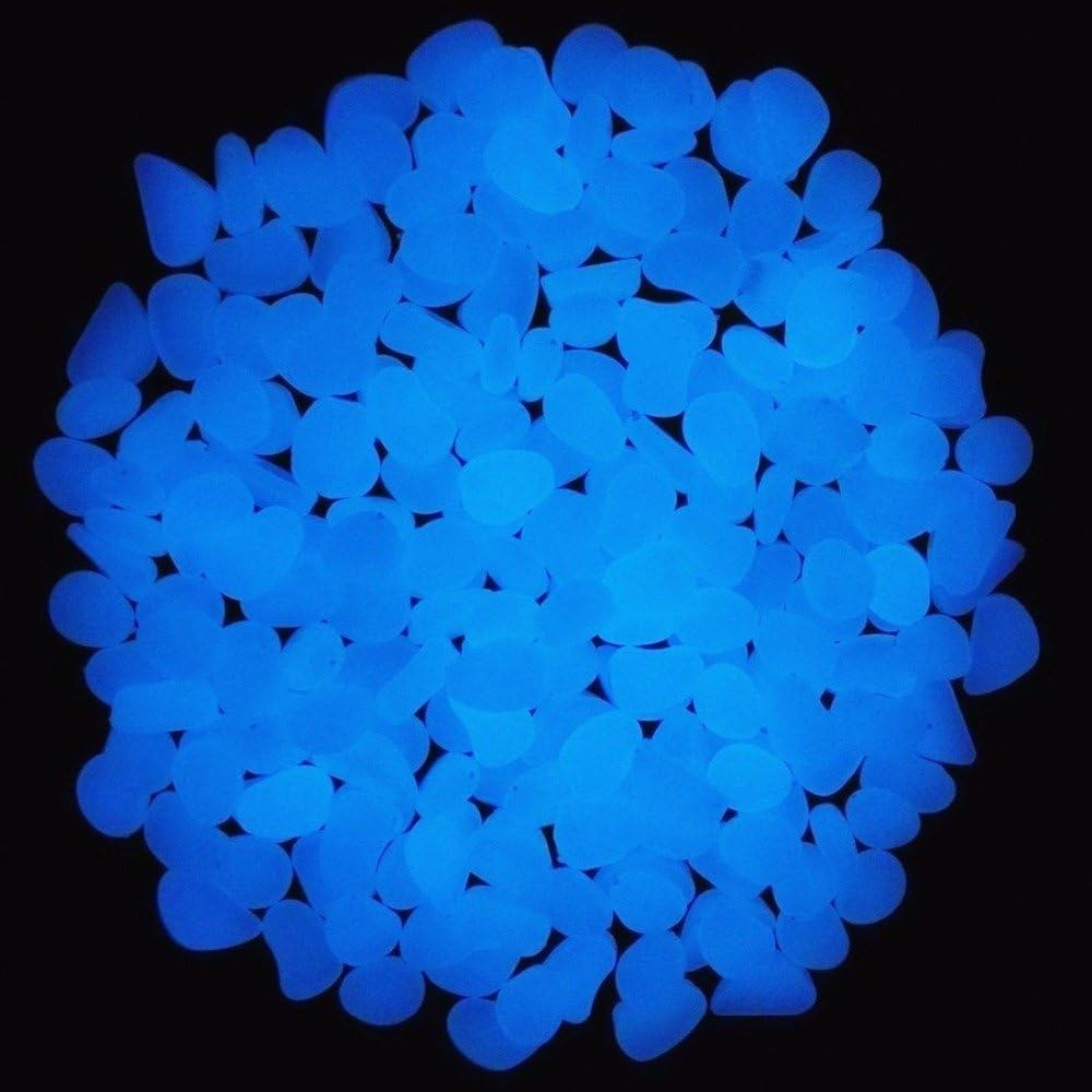 Fish Tank Rocks Glow Blue Pebb - đánh giá và giá Aquarium Marine Plants