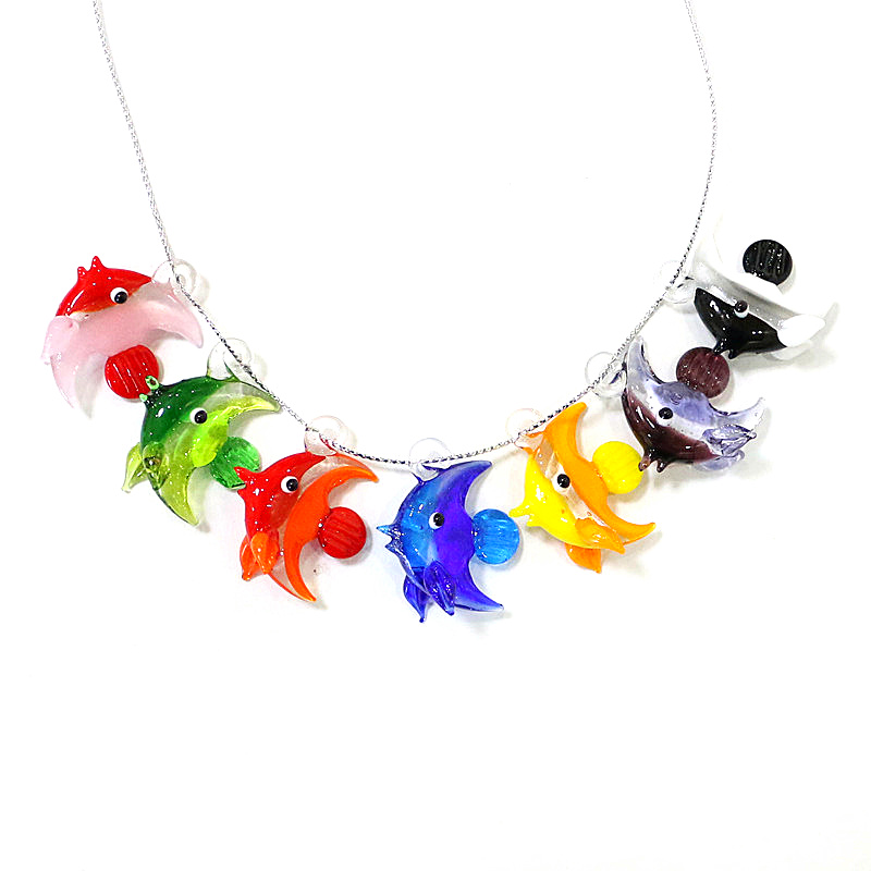 2pcs Mini Fish Glass Pendant C - đánh giá và giá Marine Aquarium & Regional Centre Photos