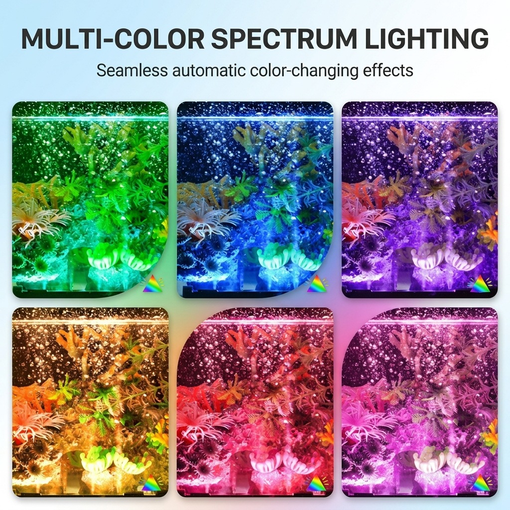 USB LED Aquarium Air Bubble Li - đánh giá và giá Aquarium Marine Lights