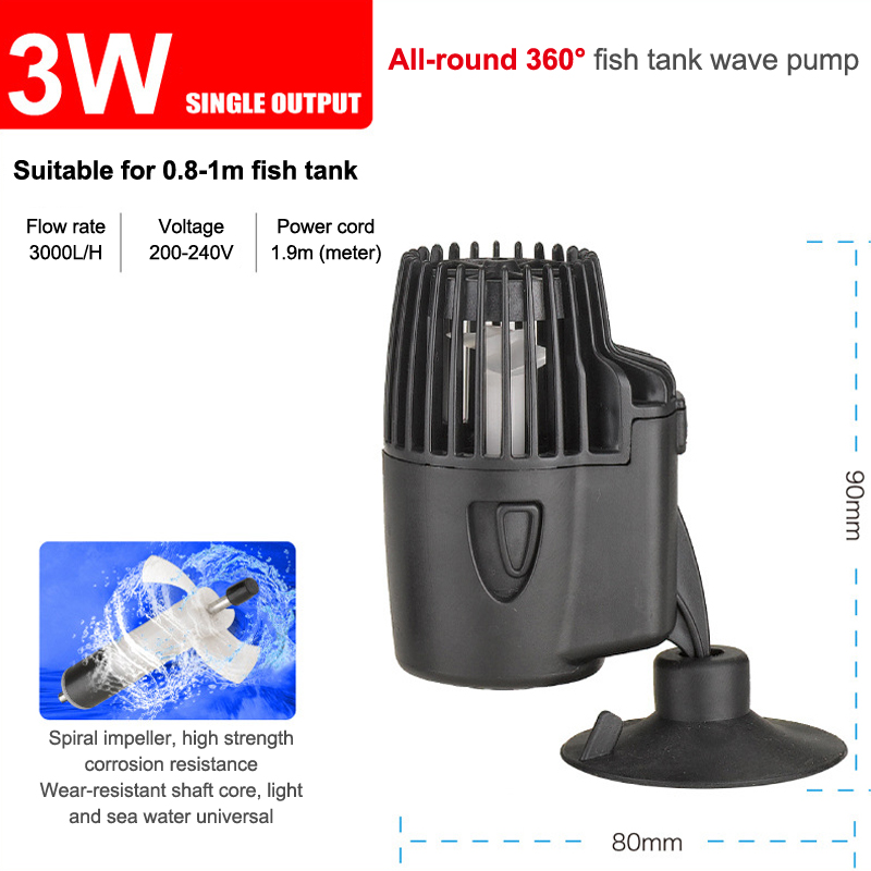 Single Head Wavemaker Water Pu - đánh giá và giá Coral Frag Plug
